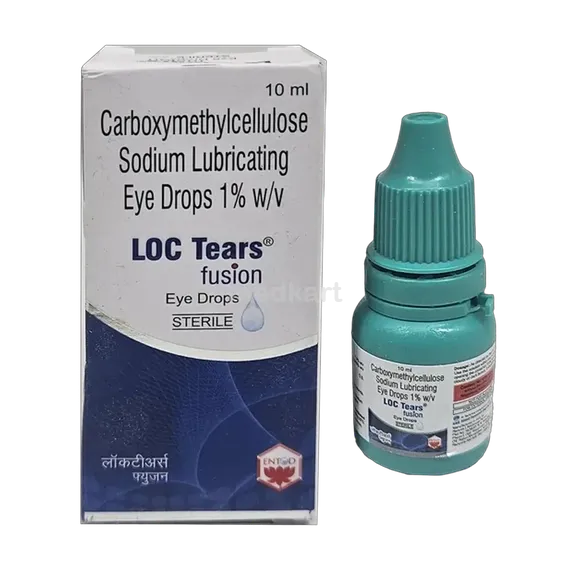 loc tears fusion eye drops 10 ml